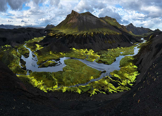 Green Highland Valley