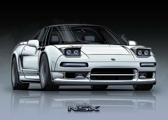 Honda NSX Type S White