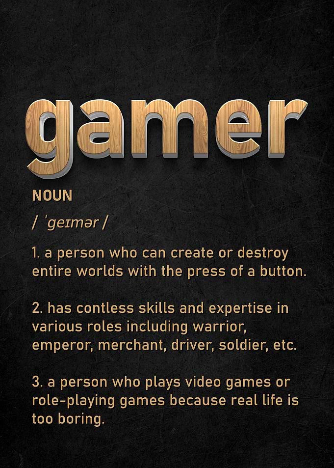 Gamer Definition Funny