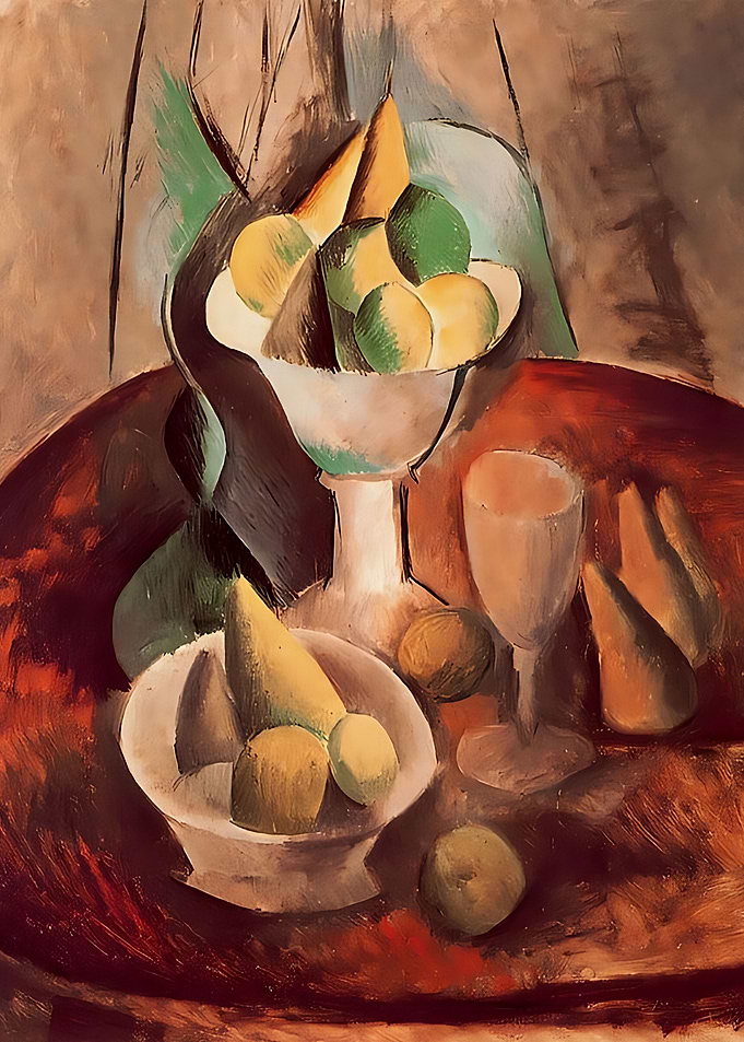 fruit in a vase 1909