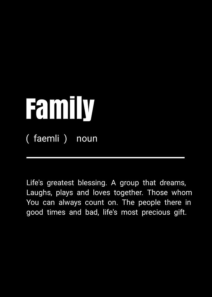 Family inspirational