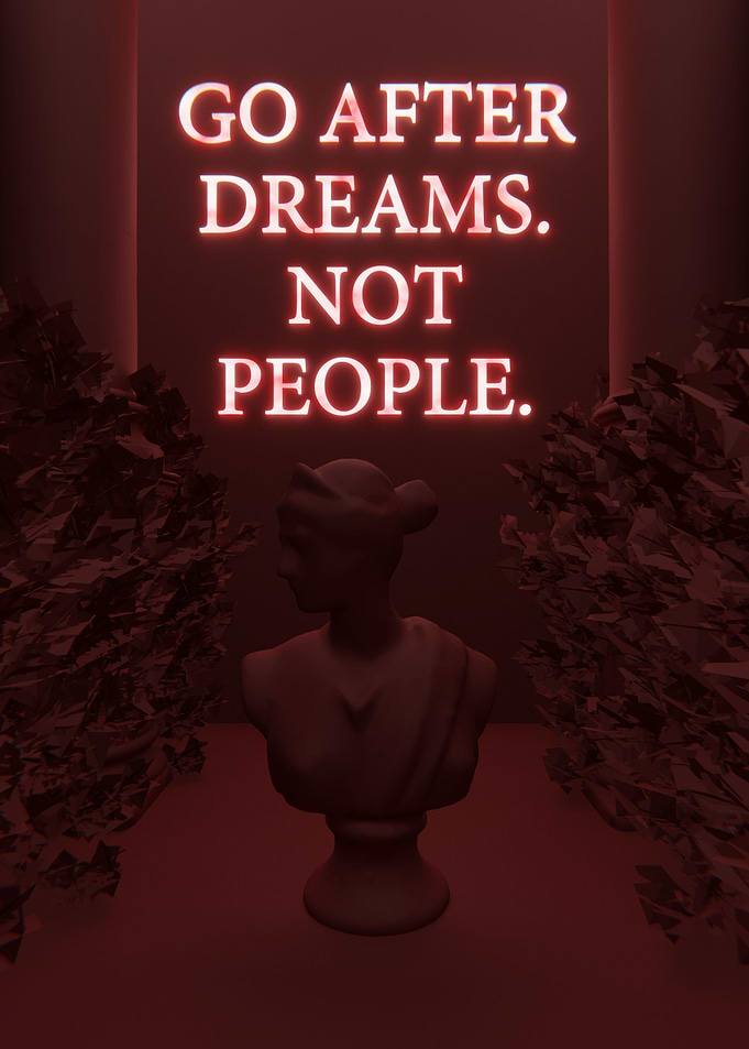 Go After Red 3D Quote