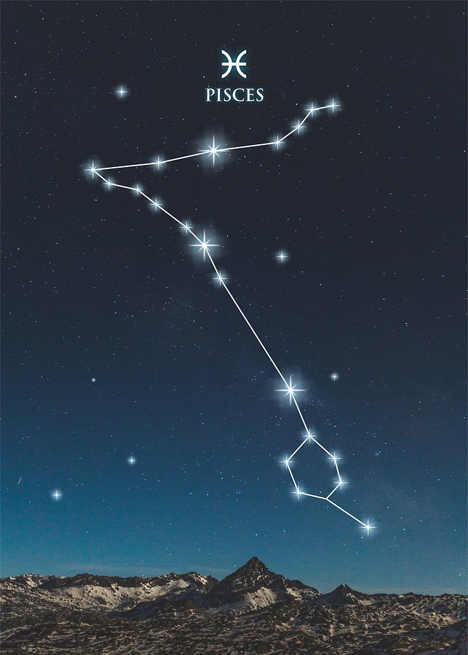 pisces zodiac landscape
