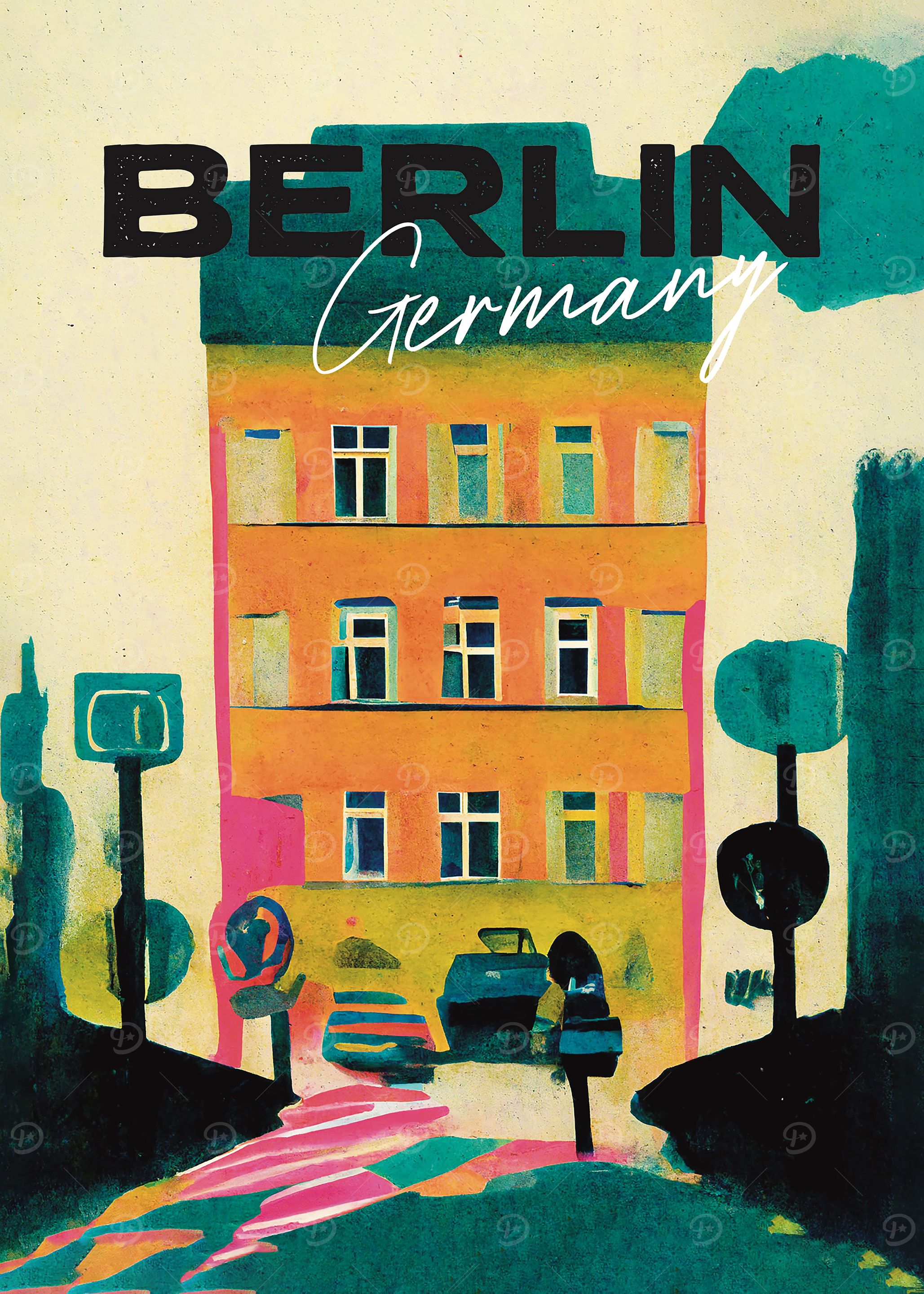Berlin House Techno Street