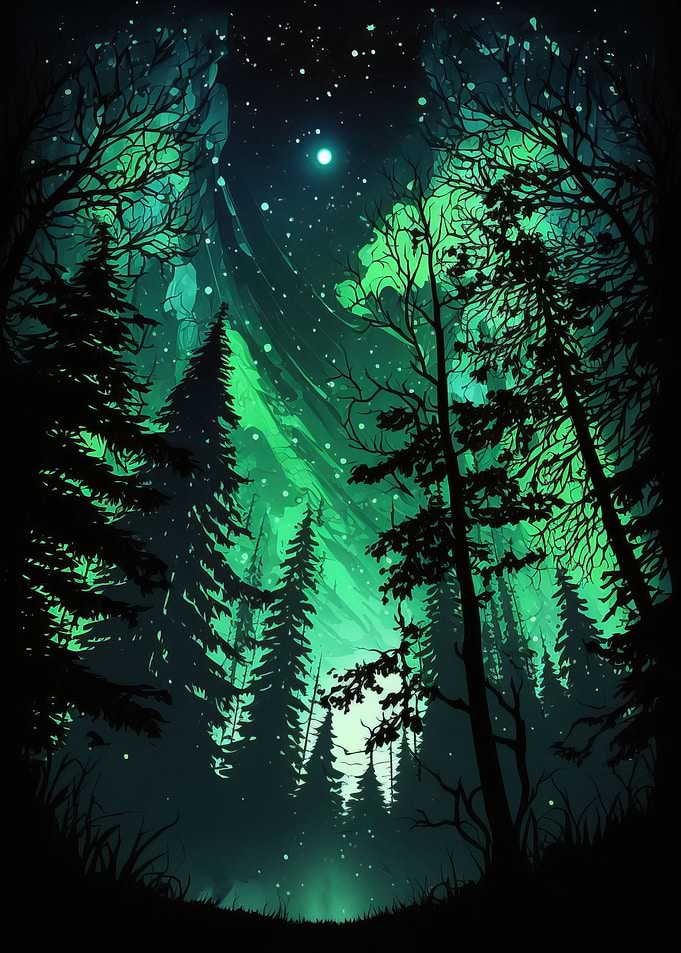 Green Forest Nights