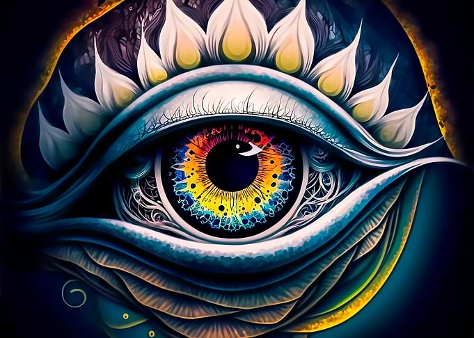 Abstract Eye