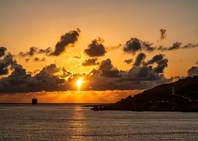 warm sunrise