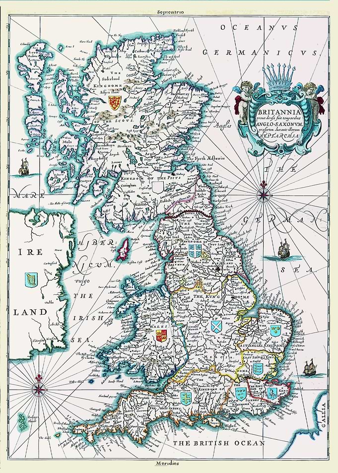 Britania Ancient Map