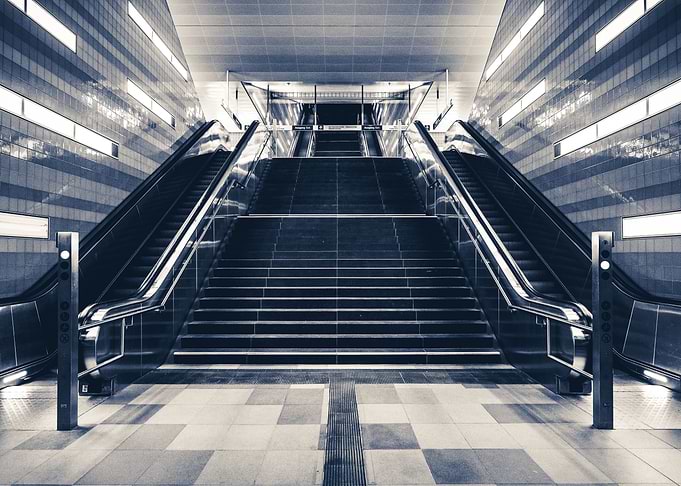 Subway entrance