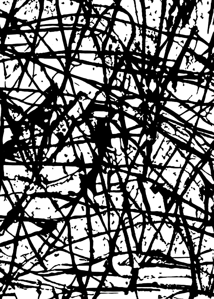 Black and White Abstract