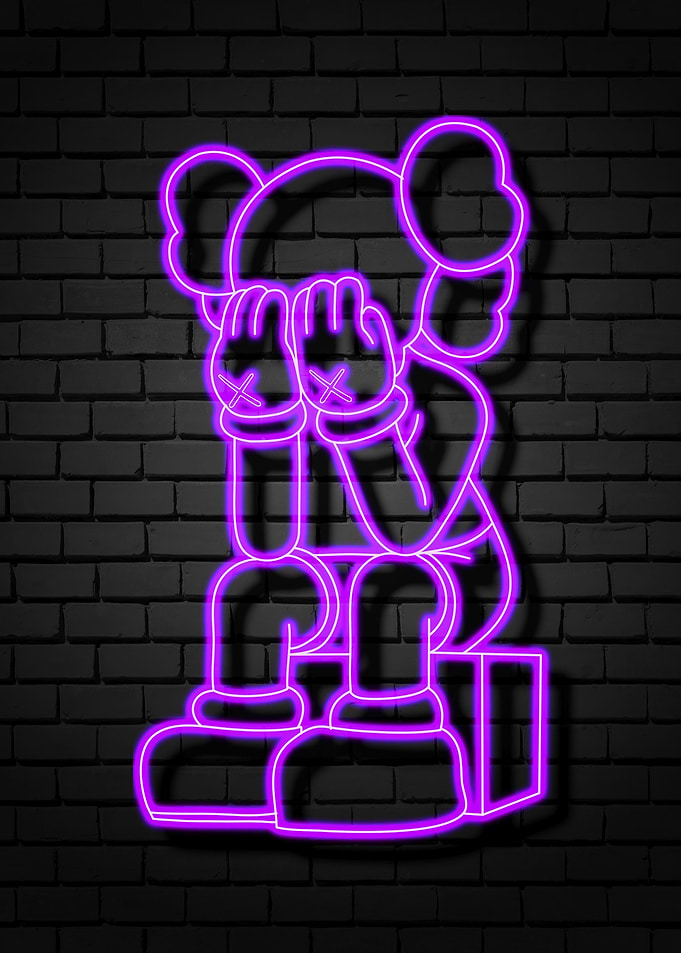 Neon Kaws
