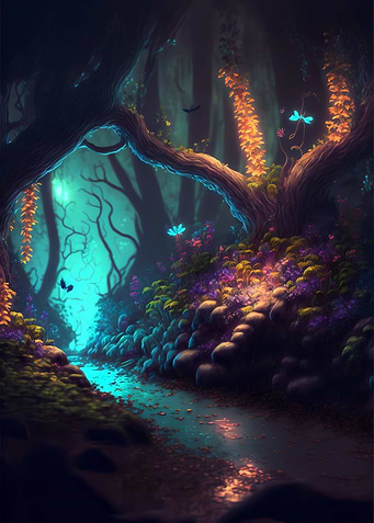 Luminous Forest II