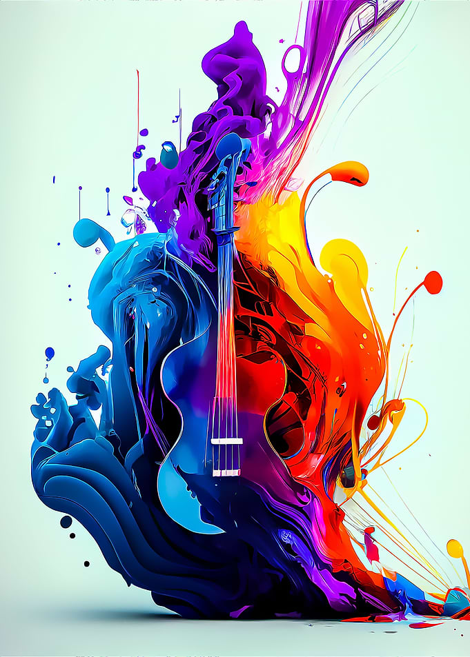 Violin Abstract