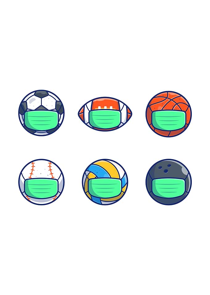 Ball Wearing Medical Mask