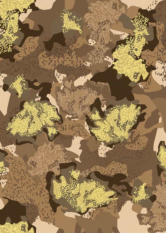 Natural Moss Camo Pattern