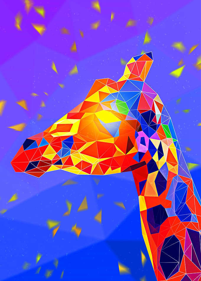 Giraffe portrait