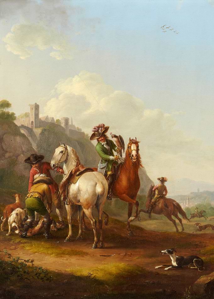 Hare Hunt with Falconer
