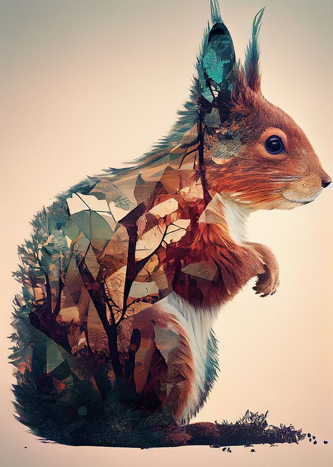 Squirrel Animal Forest