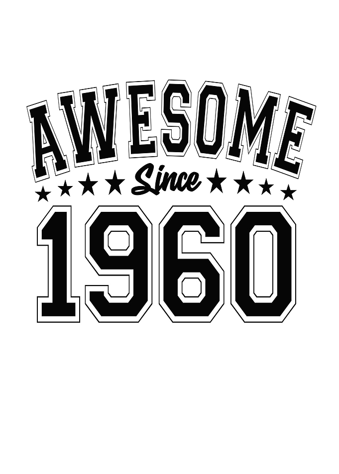 Awesome Since 1960