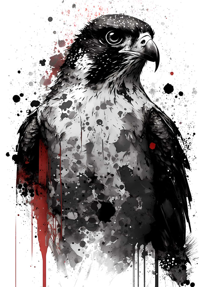Peregrine Falcon Portrait