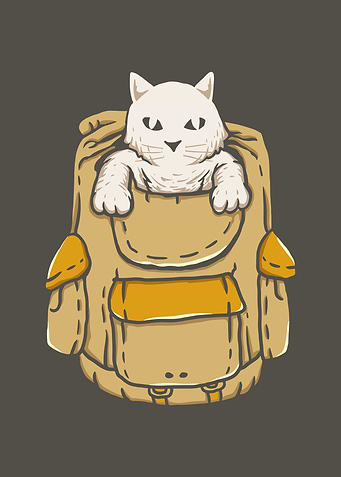 Cute Cat Backpack