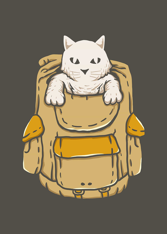 Cute Cat Backpack