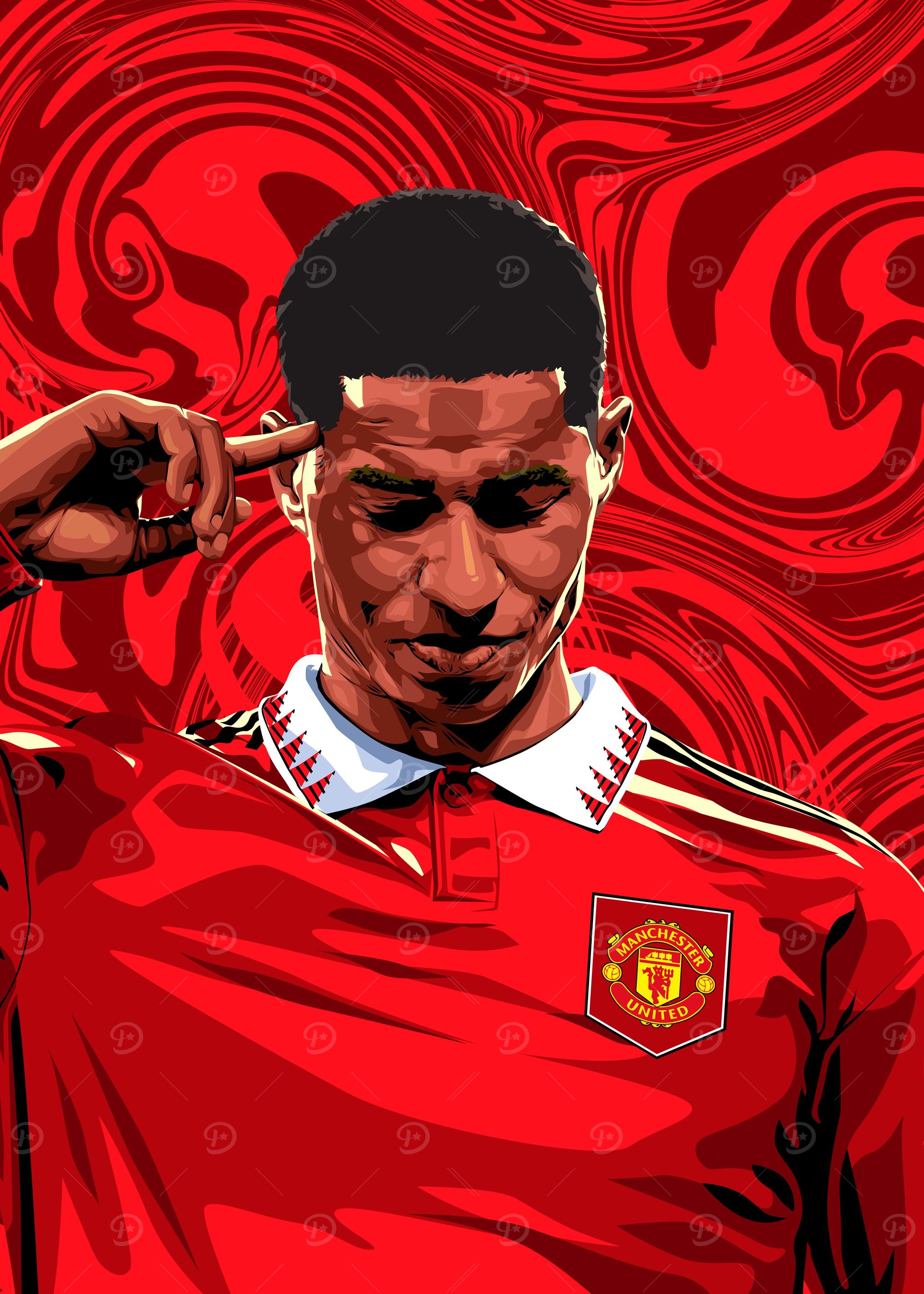 Rashford Celebration