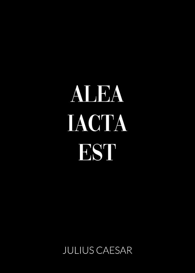 Julius Caesar Latin Quote