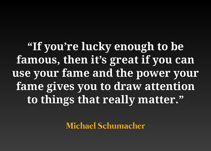 Michael Schumacher Quote