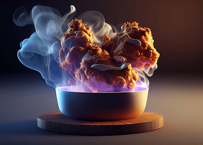 Fried Chicken Hot