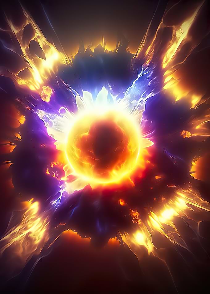 Detonation of sun