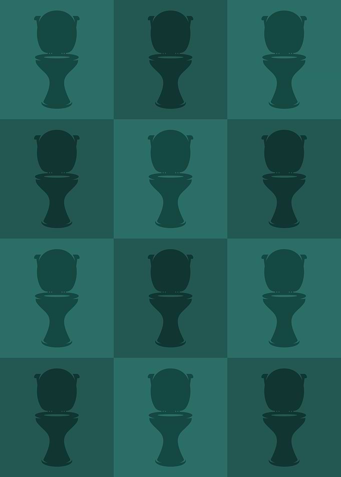 Toilet Icons Pop Art