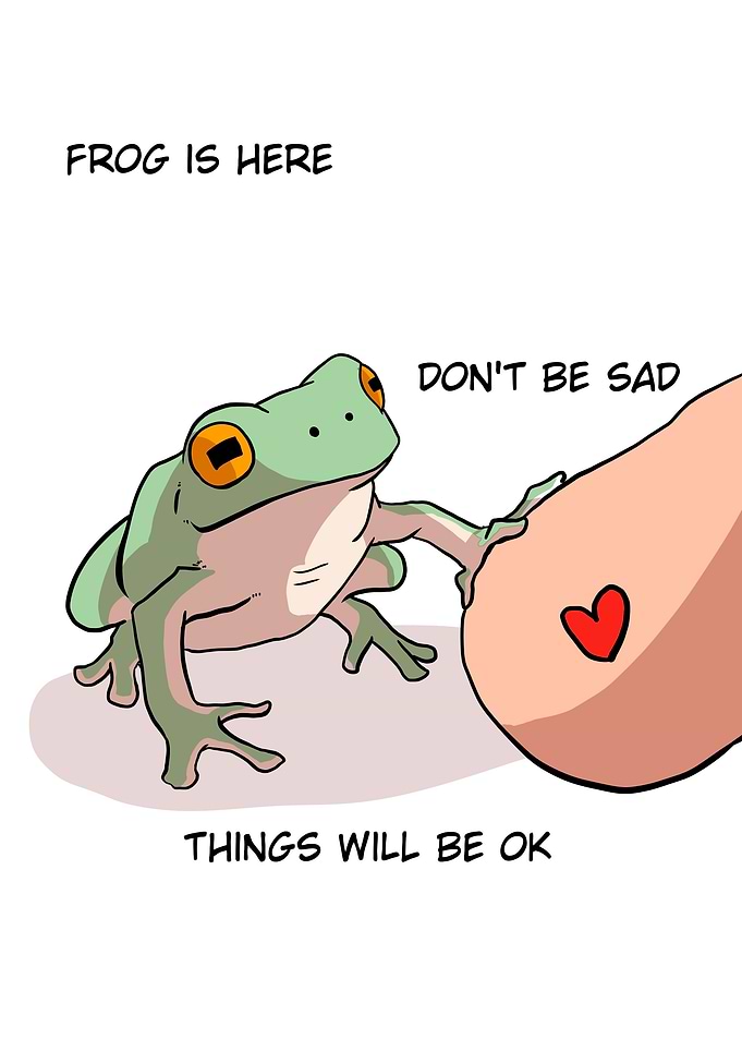 wholesome frog