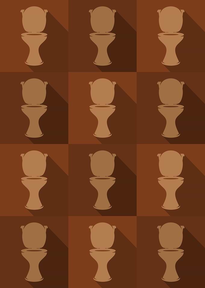 Toilet Icons Pop Art