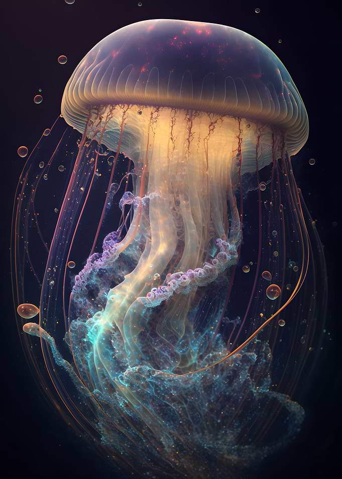 Galaxy Jellyfish