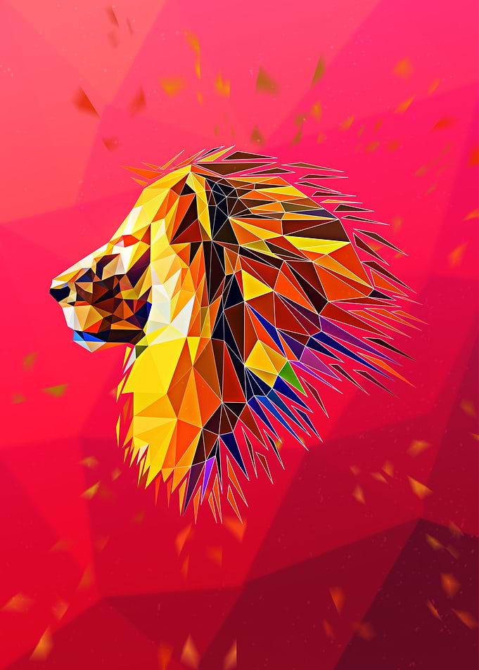 Lion portrait
