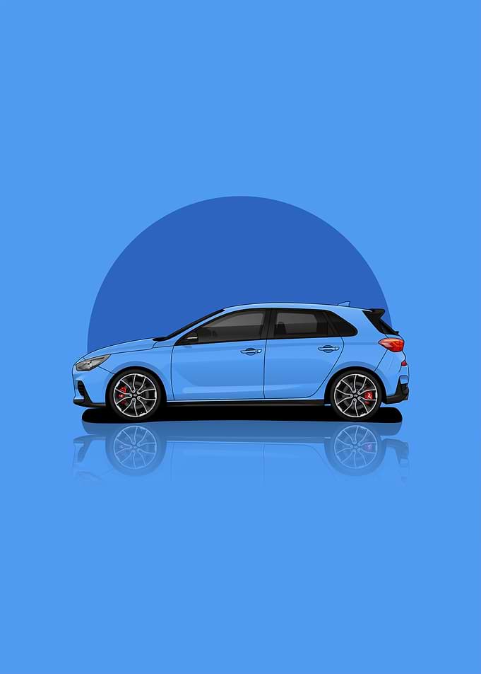 Art Car Hyundai i30 N