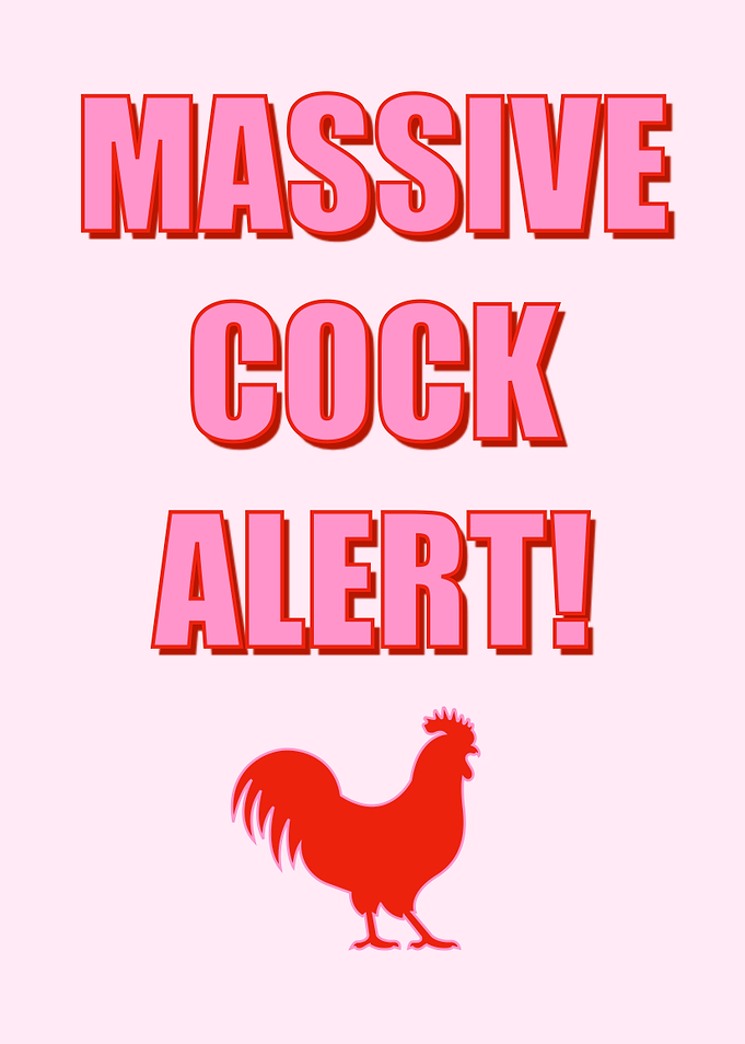 Massive Cock Alert