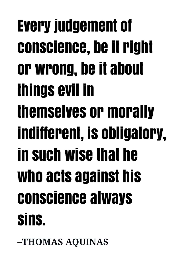 Thomas Aquinas quote