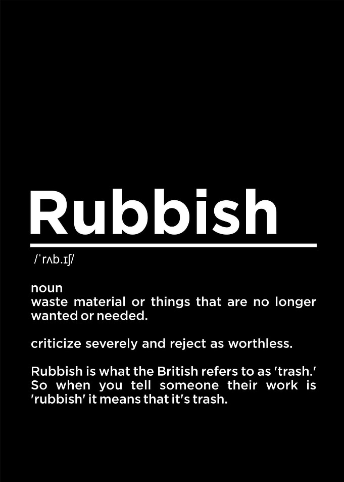 rubbish