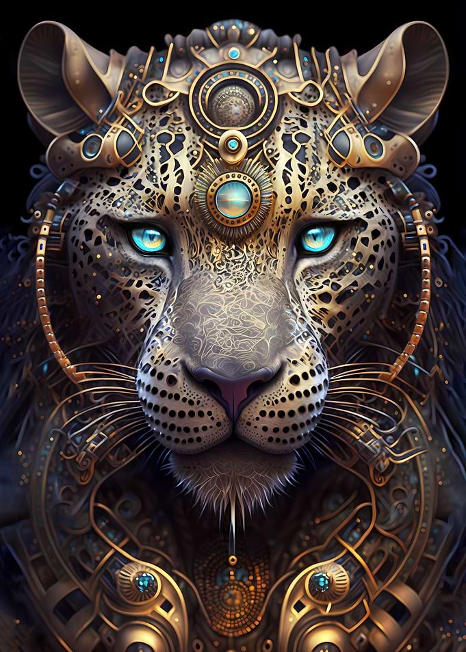 Mystical God Leopard