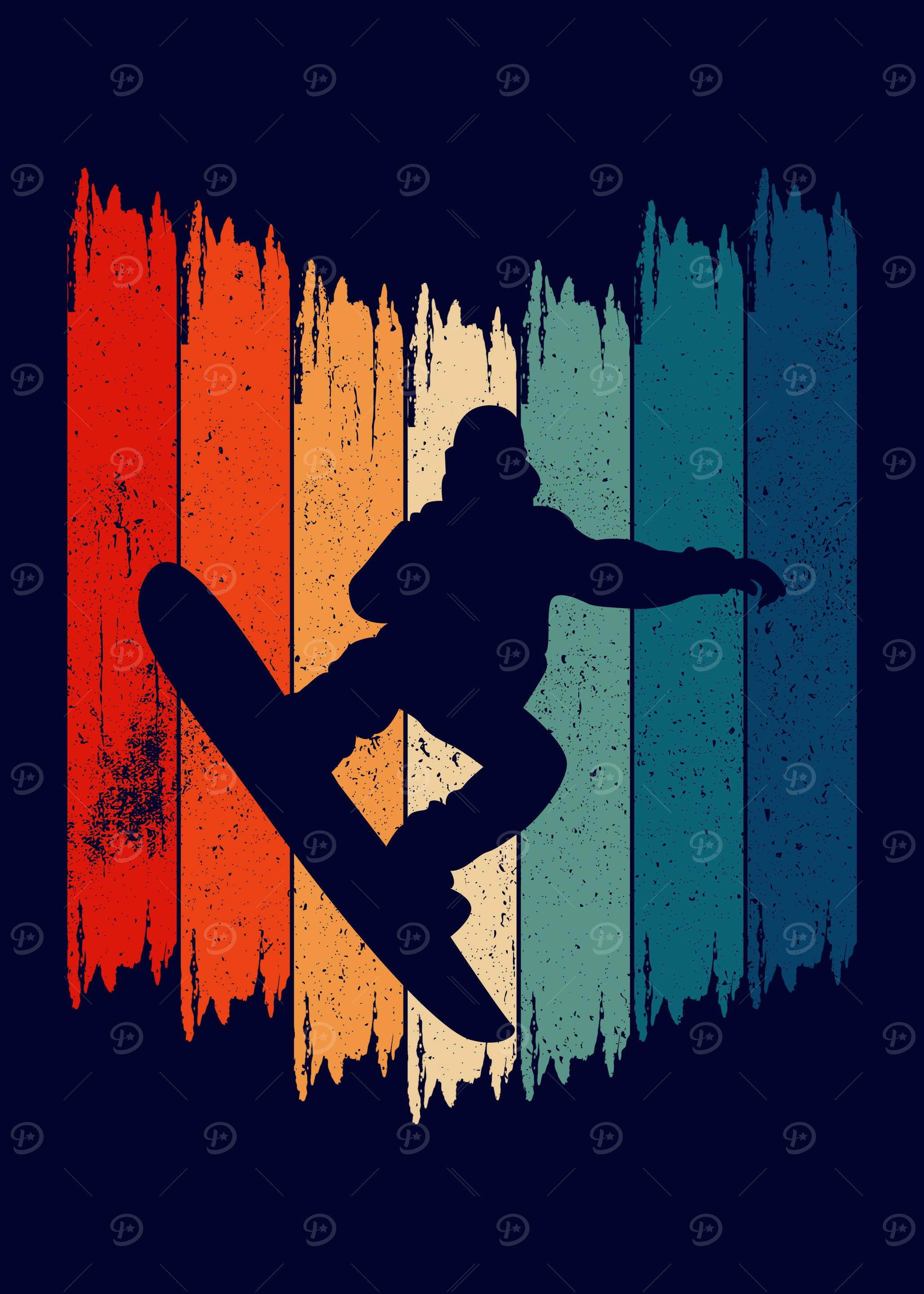 Snowboarder Snowaboarding