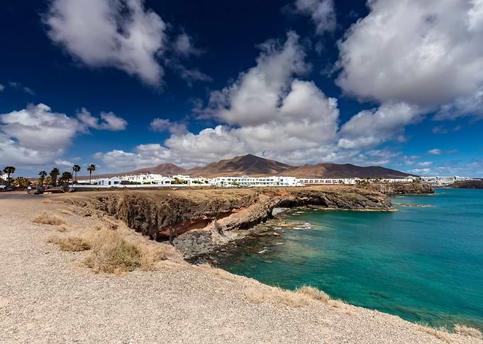 Spain landscape, Lanzarote