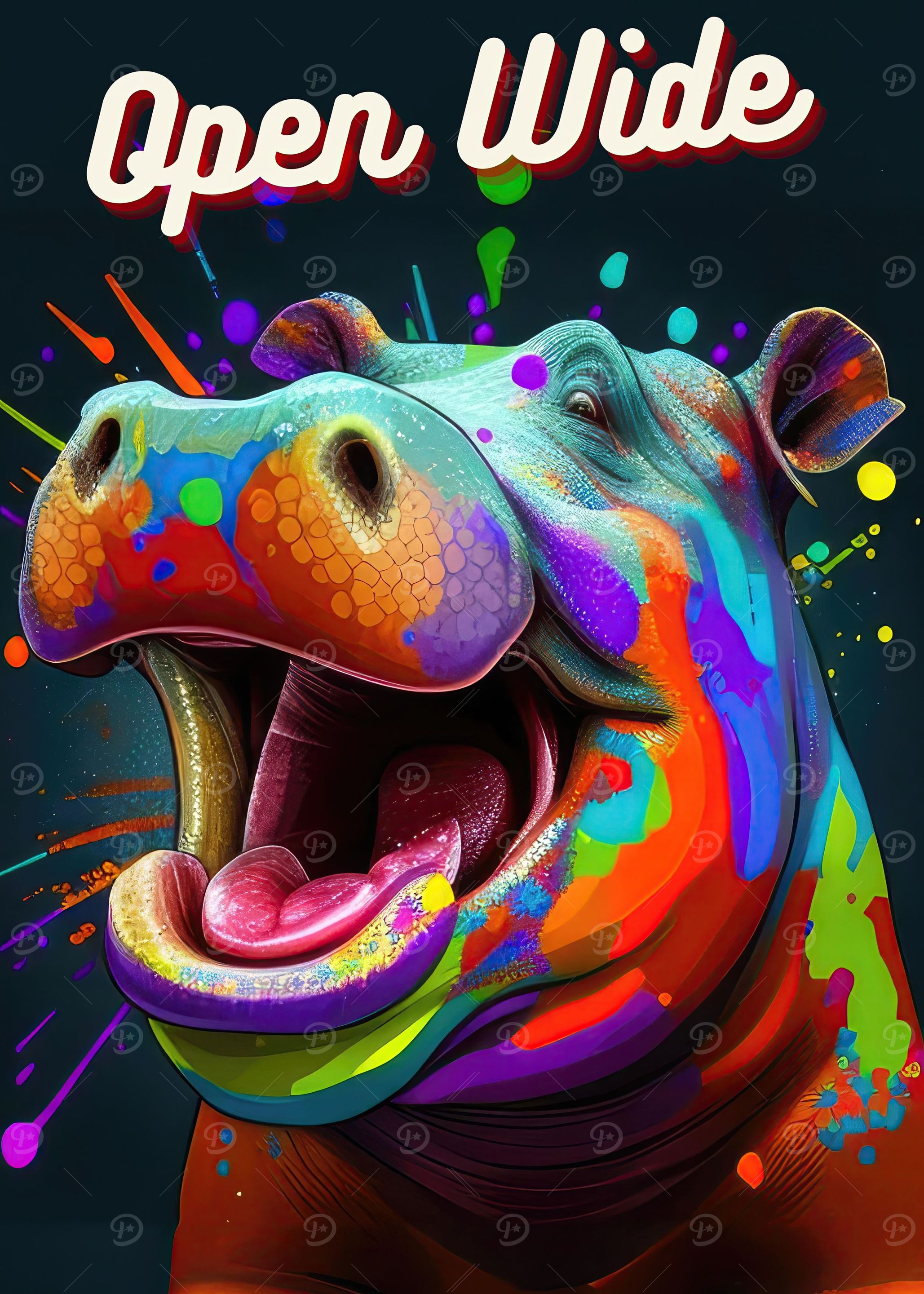 Hippo Open Wide