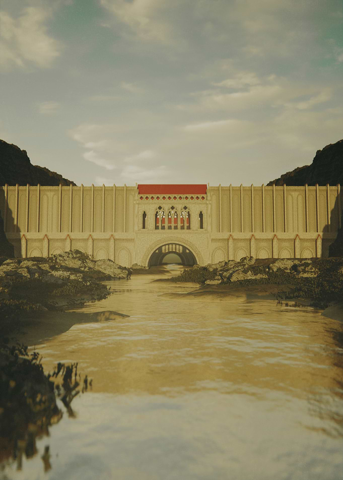 The Gate 3D Surrealism