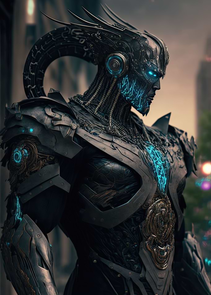Cyberpunk Warrior