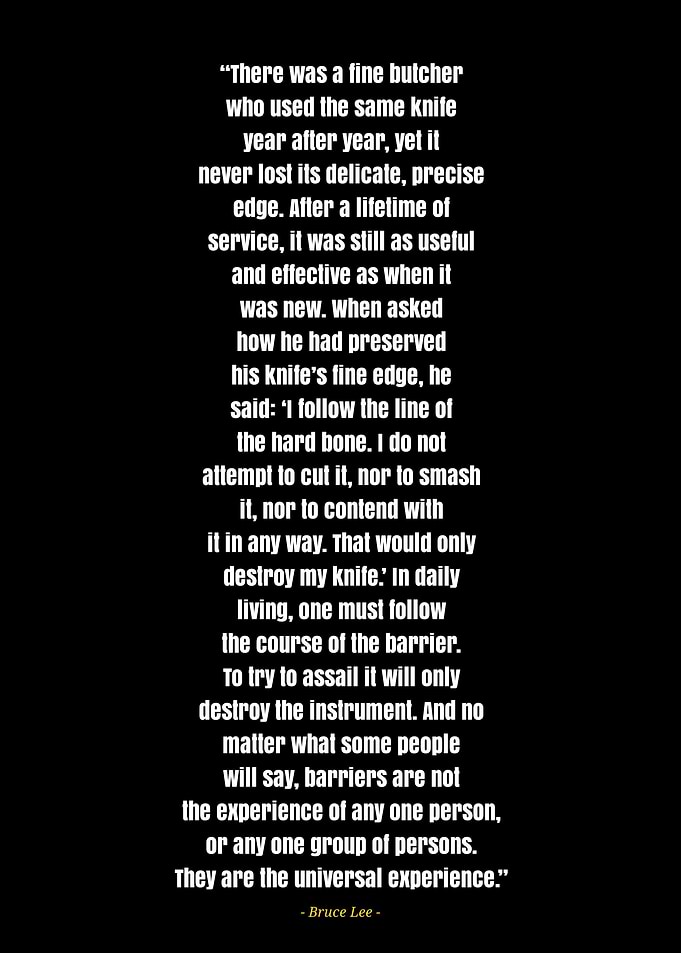 bruce Lee quotes