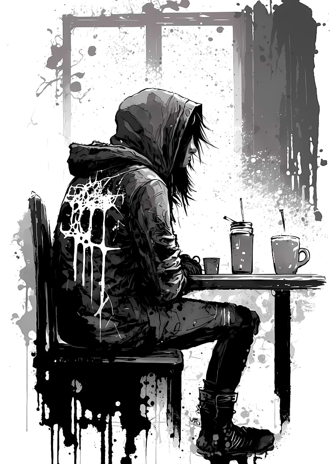 Dejected Coffee Shop