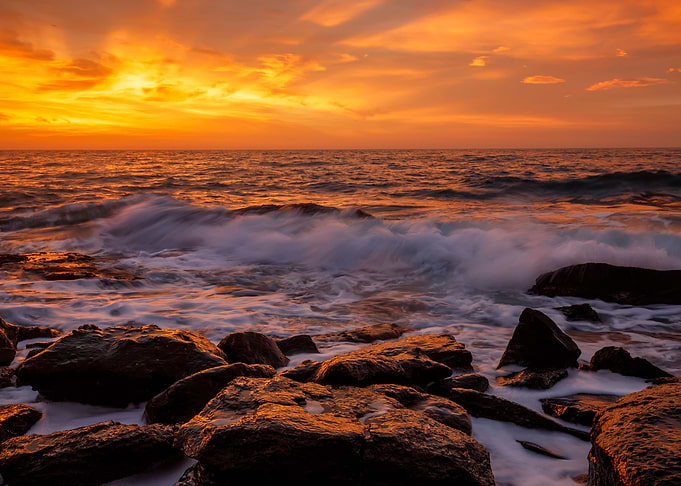 warm sunrise