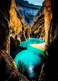 Lake and Mountain